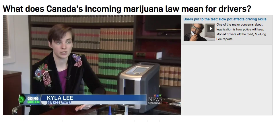 Kyla Lee on CTV News Vancouver Kyla Lee on CTV News Vancouver