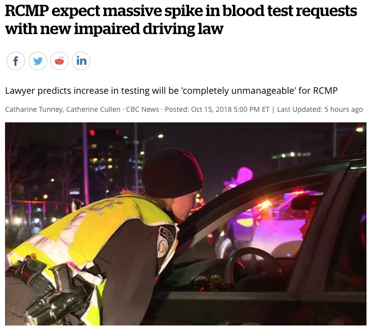 Kyla Lee on CBC: “Waiting for Samples Is Going to Increase Court Delays.”