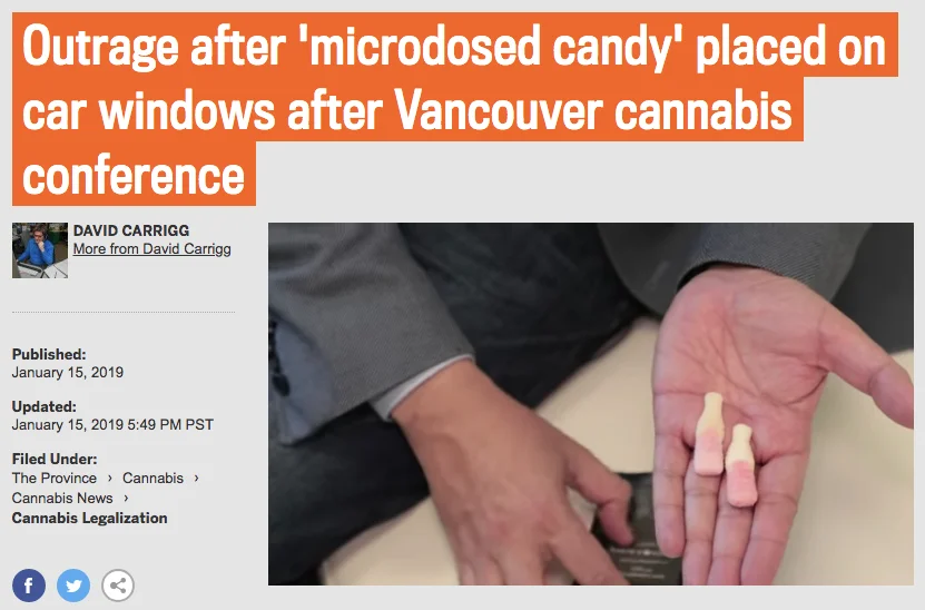 Kyla Lee on The Province regarding Edible Cannabis