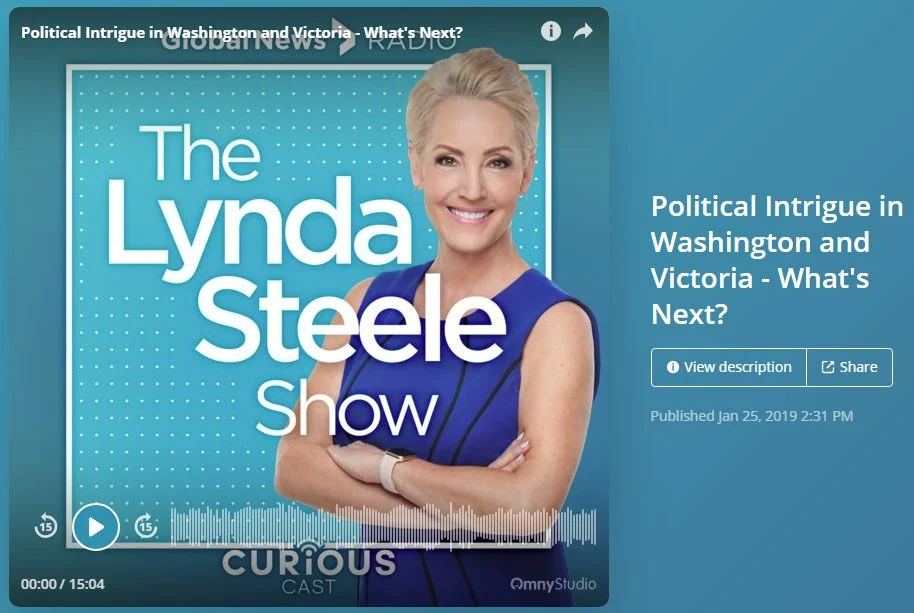 Kyla Lee on The Lynda Steele Show regarding Plecas’ Bombshell Report from the BC Legislature.