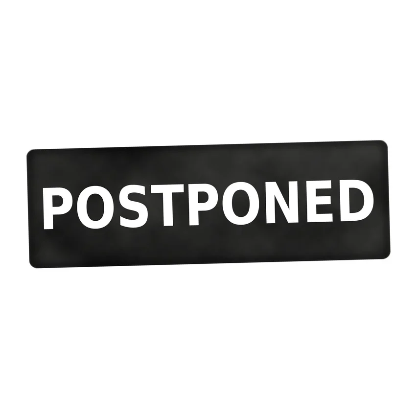 Women’s Suit Drive Postponed