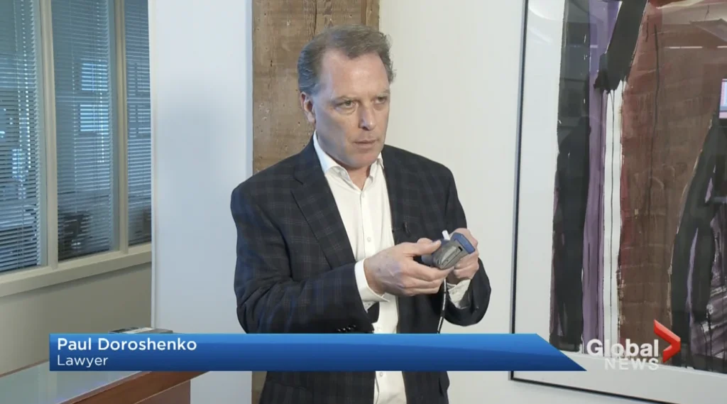 Paul Doroshenko on Global News: Are breathalyzers unsafe during the COVID-19 crisis?