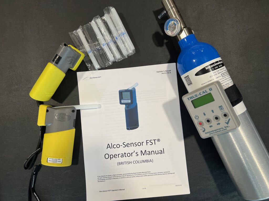 A new breathalyzer manual A new breathalyzer manual